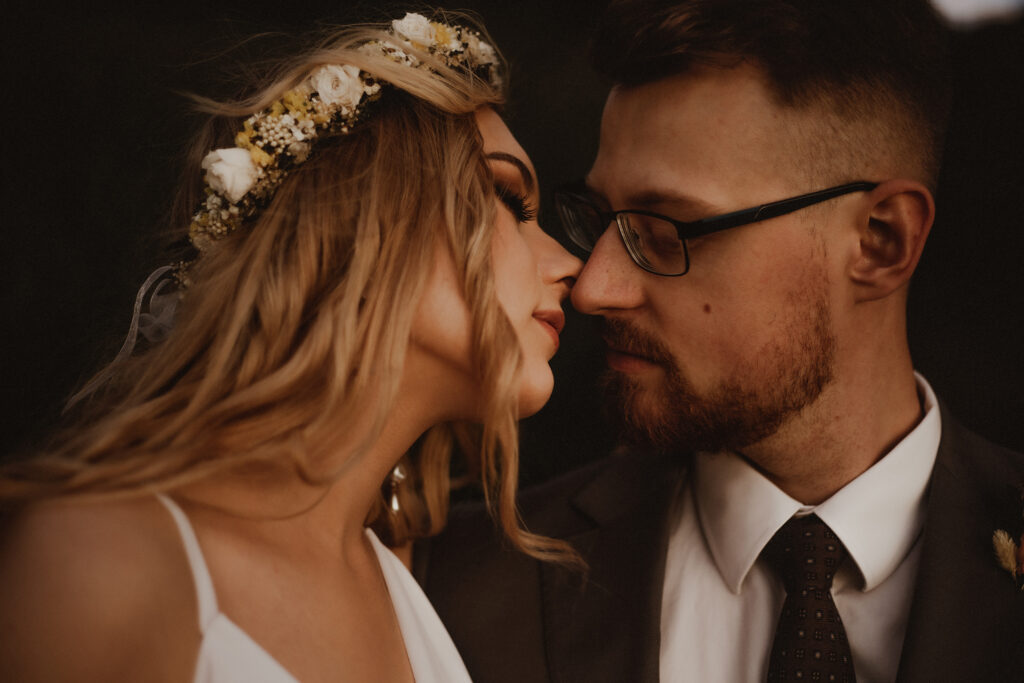 sesja ślubna w górach fotograf na ślub śląsk para młoda