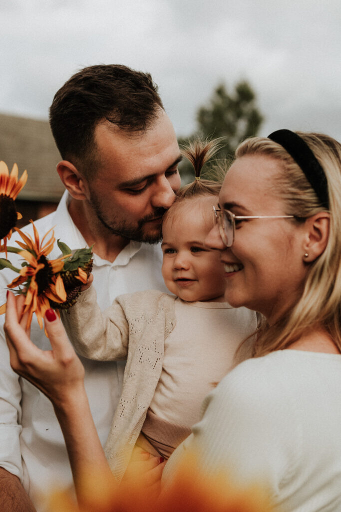 sesja w ogrodzie rodzinna roczek fotograf Racibórz Kietrz Rybnik